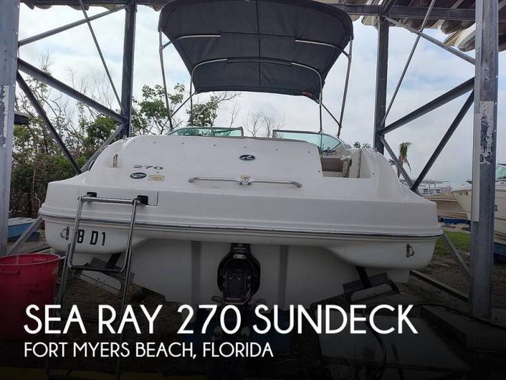 2002 Sea Ray 270 sundeck