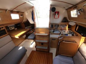 Parker 275 Lifting Keel - Looking Aft