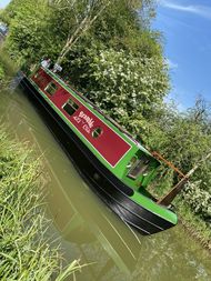 40ft Cruiser stern Narrowboat