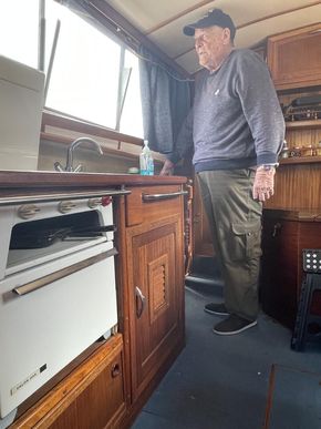 Oven/Grill and owner.