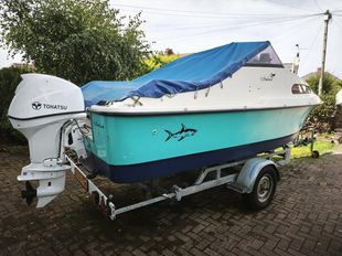 Shetland 570 Boat Package &ndash; 60HP - Trailer - Accessories