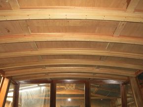 Wheelhouse deckhead