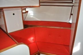 Aft cabin seating area