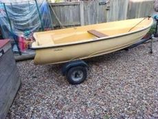 DOUBLE SKIN DINGHY+TRAILER + ELECTRIC OUTBOARD