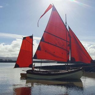 Trad. 15' wood epoxy sailing dinghy