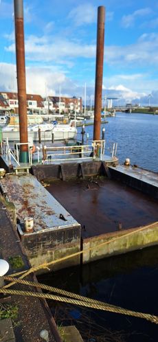 PONTOON FOR EXCAVATOR / DREDGING / CONSTRUCTION WORKS