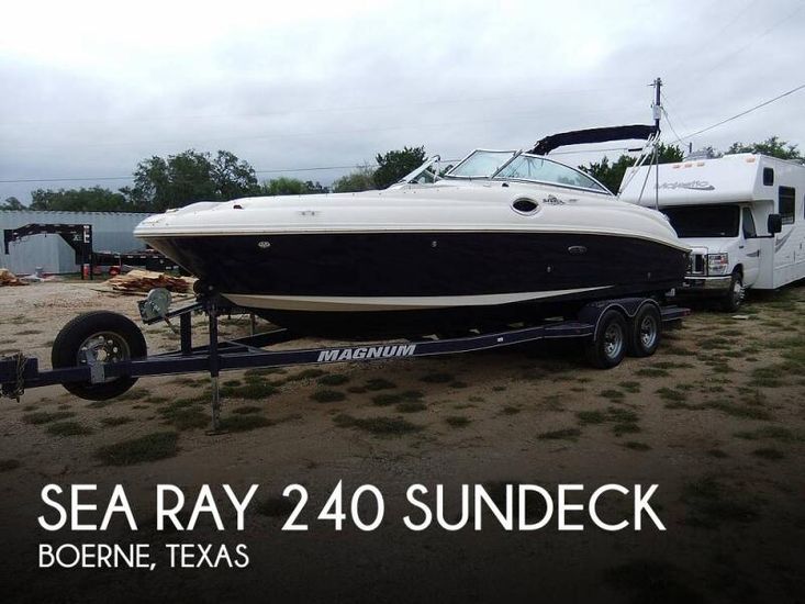 2005 Sea Ray 240 sundeck