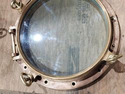 Solid Red Brass Portholes