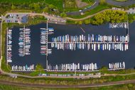 Safe & Scenic Moorings at Roydon Marina Village, near London