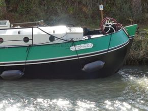 Dutch Barge Tjalk Not a conversion! New build 1974 - Bow