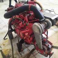 Bukh DV48 lifeboat engine with control panel - used good
