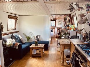 54ft x 12.5ft house barge