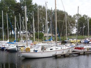 Kestra alongside in Normandy, France