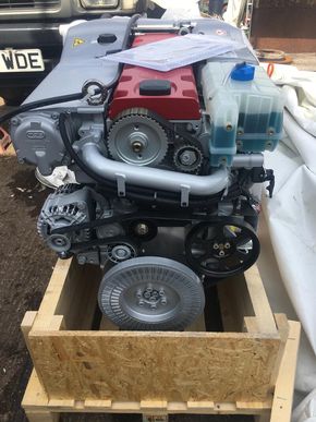 One of the engines