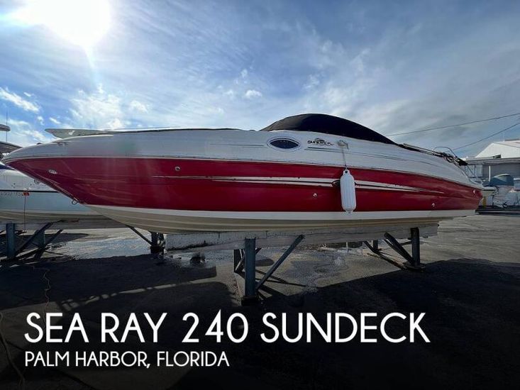 2007 Sea Ray 240 sundeck