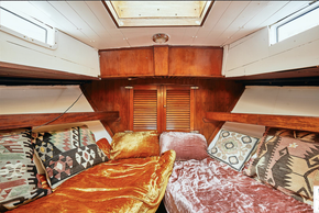 two single or large double berth