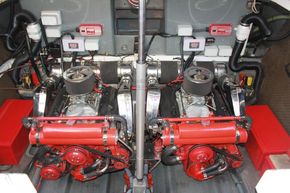 Hunton Gazelle 42  - Engine Room