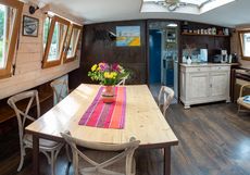 Hotel barge in operation Canal du Midi 30m x 5m