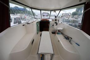Cockpit sous taud