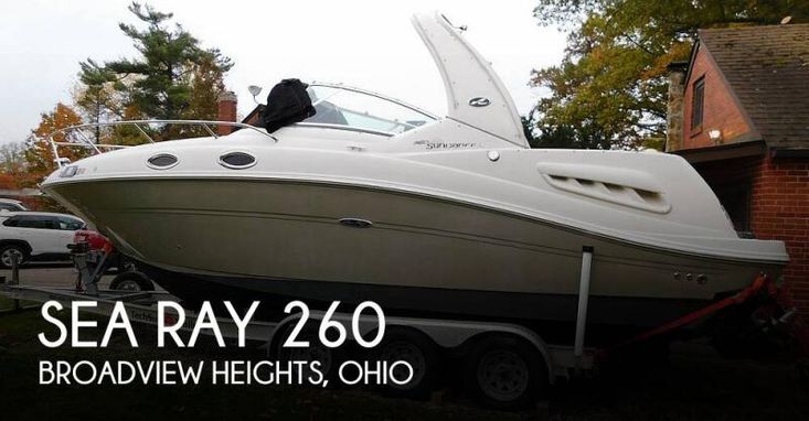 2006 Sea Ray 260 sundancer
