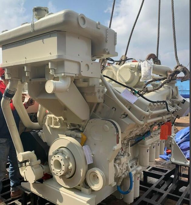 1350 HP CUMMINS KTA38-M2 NEW MARINE ENGINES