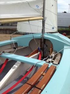 1972 Mark 1 Wayfarer sailing dinghy