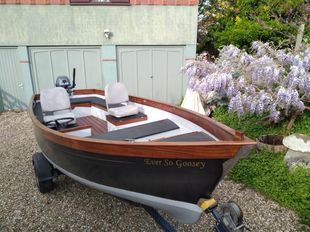 Prestine A1 15' bespoke Open Day Boat, 10hp Outboard, Road trailer