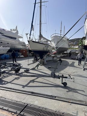 Port Side on dry