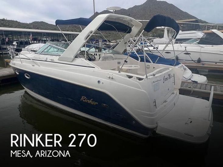 2005 Rinker fiesta vee 270