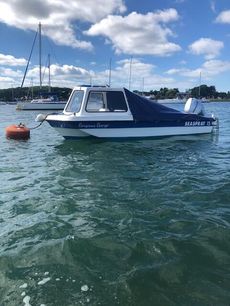 MOTOR BOAT ready to go in GREAT CONDITION with 50HP, FISHING LEISURE