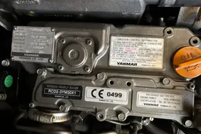 Yanmar engine details on Jeanneau Sun Odyssey 389, 2020 model.