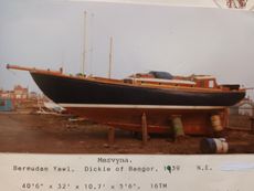 40 foot Teak yawl for restoration