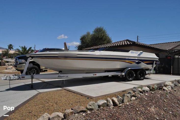 1998 Hallett 240 open bow