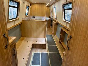 Lounge and galley