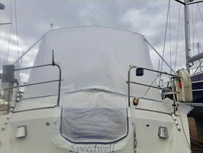 measuring for new cockpit tent 