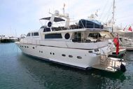 75ft. LUXURY BORETTI MOTOR-YACHT 