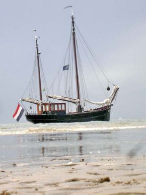 Kotter varend woonschip 14.95