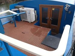 Wide beam live aboard residential