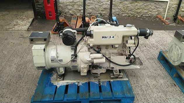 Kilo-Pak 20KW Single Phase Marine Generator Set (PAIR AVAILABLE)