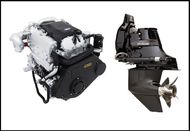 NEW FNM 30HPEP-270 270hp Marine Diesel Engine & Sterndrive Package