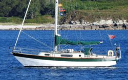 "REIVER" MYLNE designed 35' steel cruising yacht, lovely condit £34500