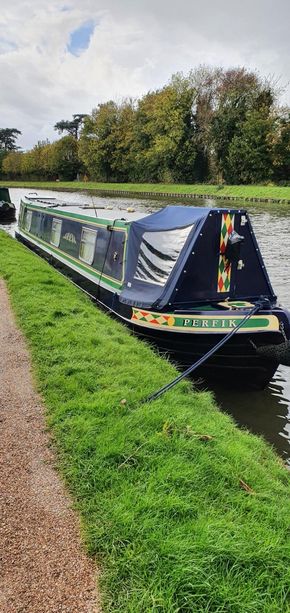 Perfik moored on the G&S canal