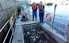 Litter Collection Boat