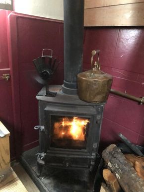 Stovax fire with back boiler