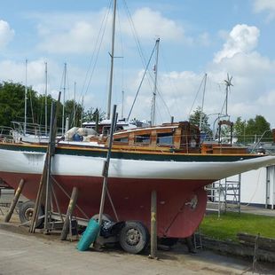 "GLANCE" 1984 CLASSIC CUTTER,WELL UPDATED,2024 DRY SURVEY £60000
