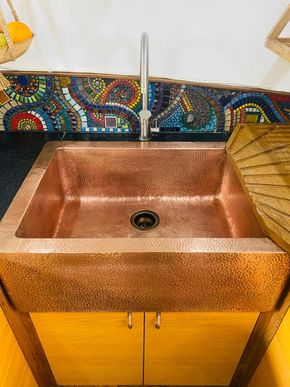 Hammered Copper Kitchen Sink