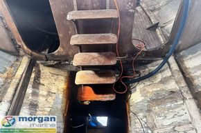 40ft sailing sloop yacht project boat - inside 2