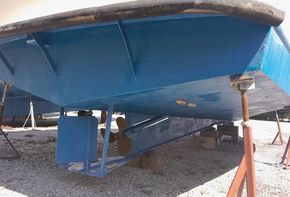 Stern and propeller