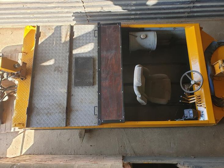 Pair of Conver and Berky Weed Cutting and Weed Lifting Boats
