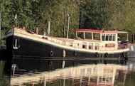 1923 Live Aboard Dutch Barge on Residential River Severn Mooring